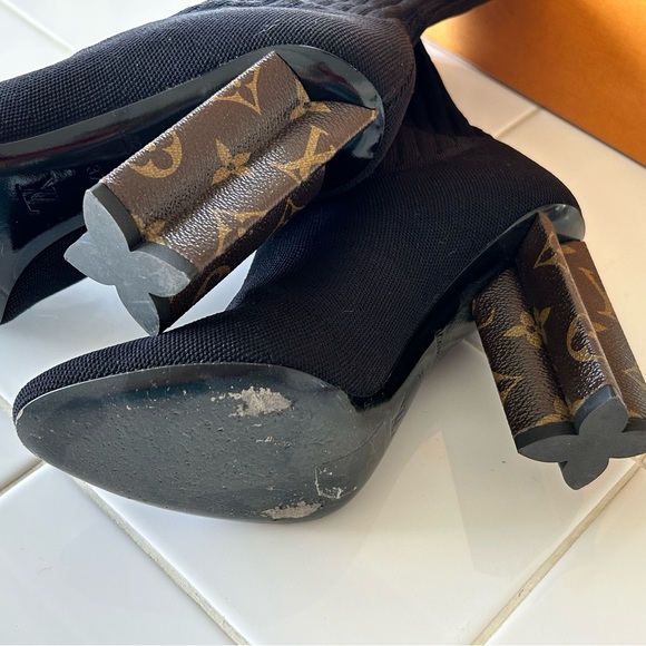Louis Vuitton silhouette ankle boot , black size 37 - Picture 11 of 16